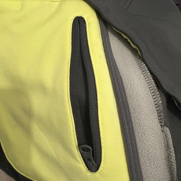 Columbia Omni-Wind Block Olive Lime Hooded Jacket Women’s L Softshell EUC - Picture 9 of 16